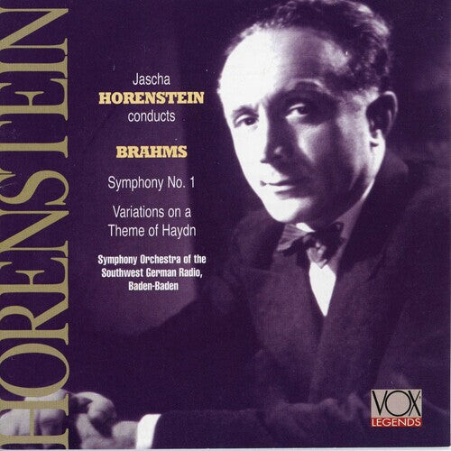 

CD диск Brahms / Sym Orch of SW German Radio / Baden-Baden: Symphony 1: Variations on a Theme of Haydn