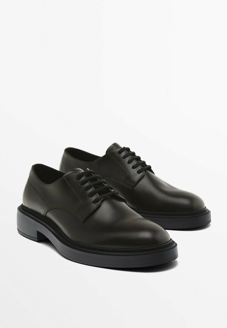 

Туфли DERBY Massimo Dutti, темно-коричневый