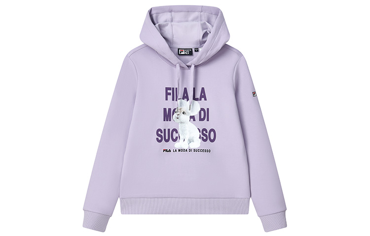 

FILA Свитшот женский легкий элегантный фиолетовый
