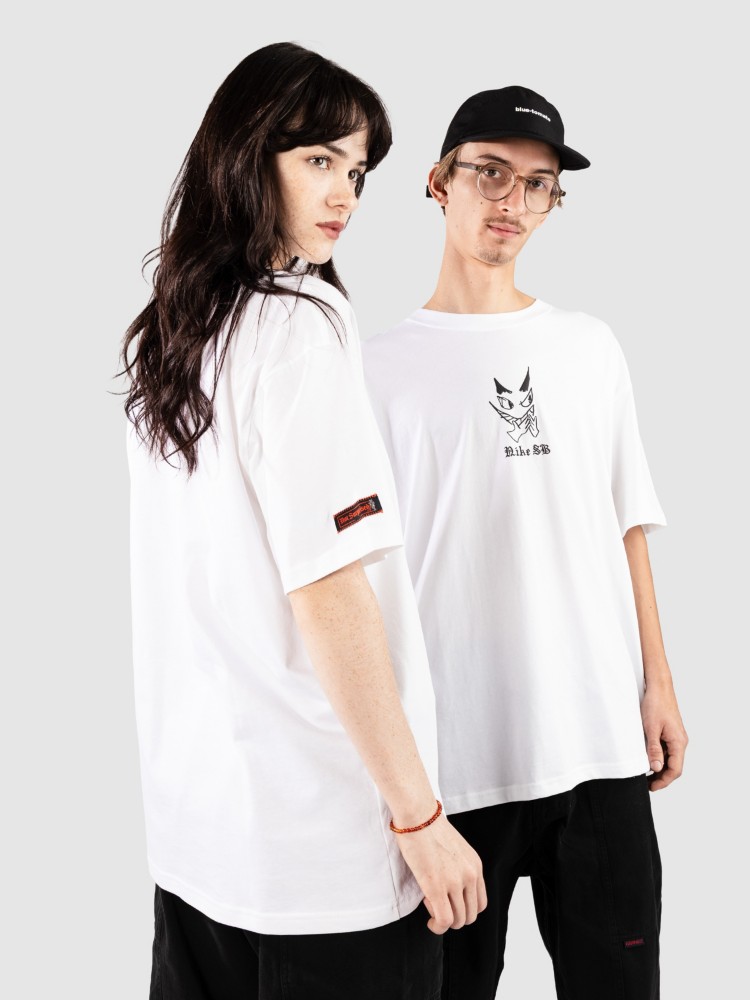 Футболка Nike SB Charcoal Dunk T-Shirt, white — фото 2