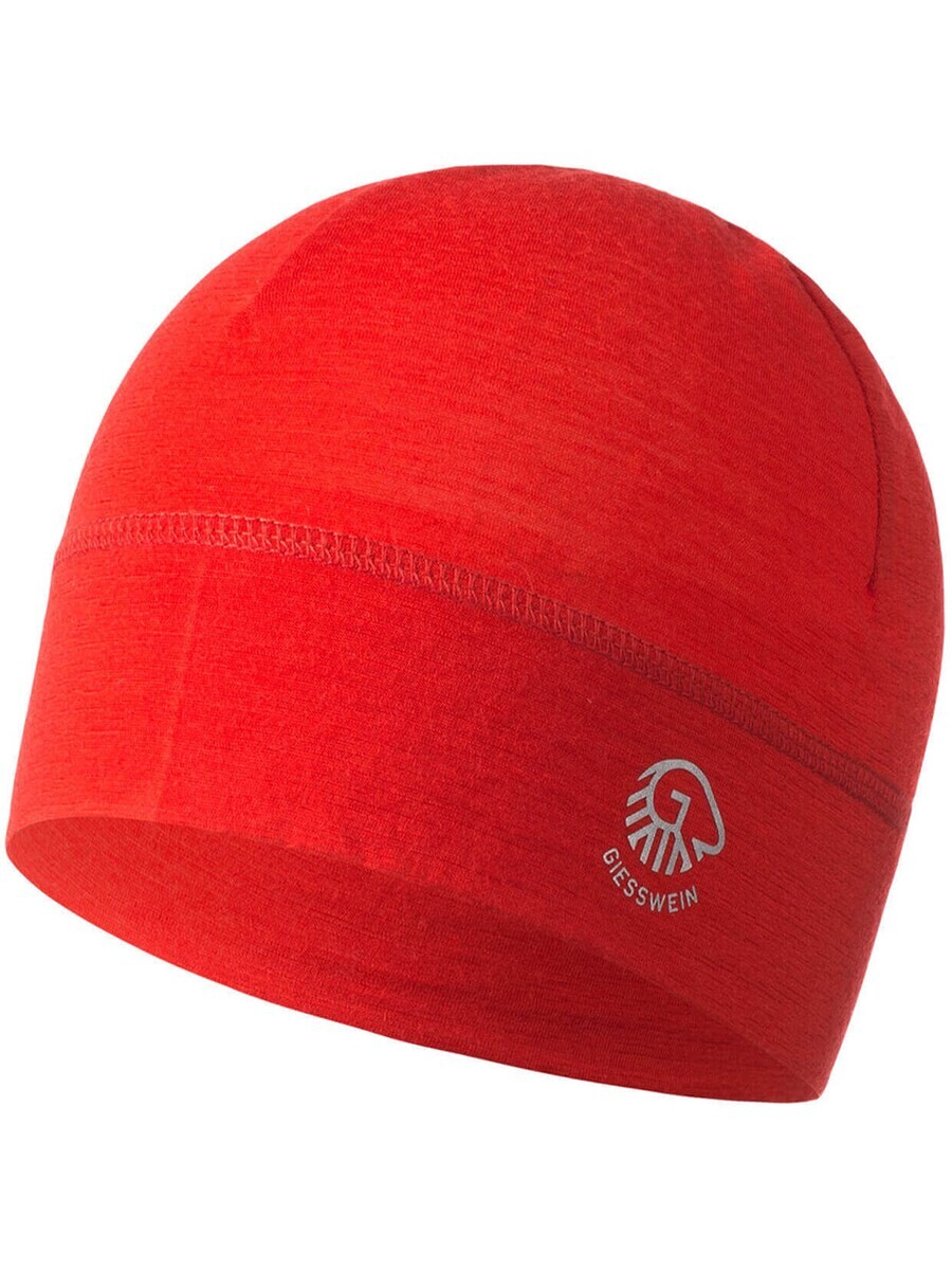 

Шапка GIESSWEIN Beanie Gamsstein, цвет Fire red