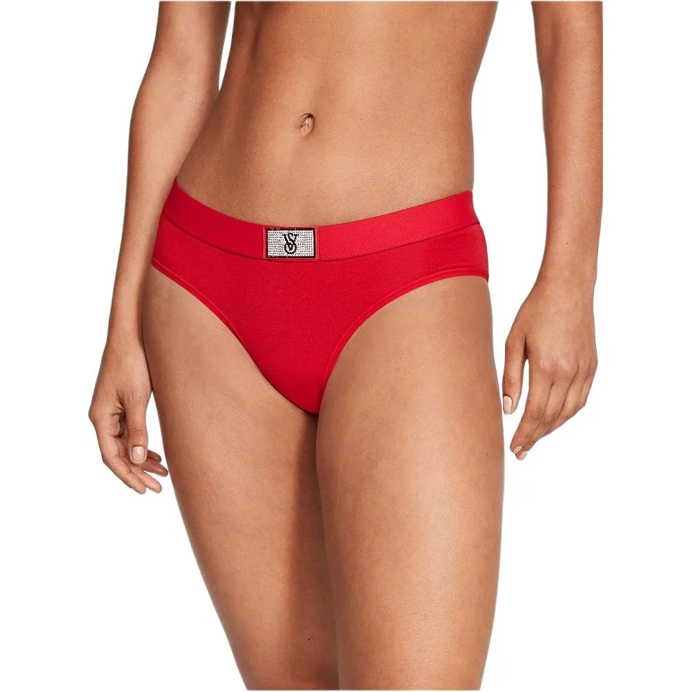 Victoria's Secret Женские трусики 1 шт винтажные красные — фото 2