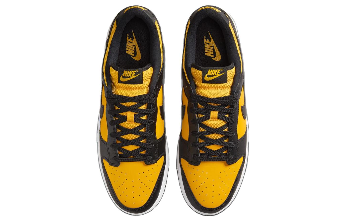Dunk Low 'Reverse Goldenrod' Nike, черно-желтая — фото 4