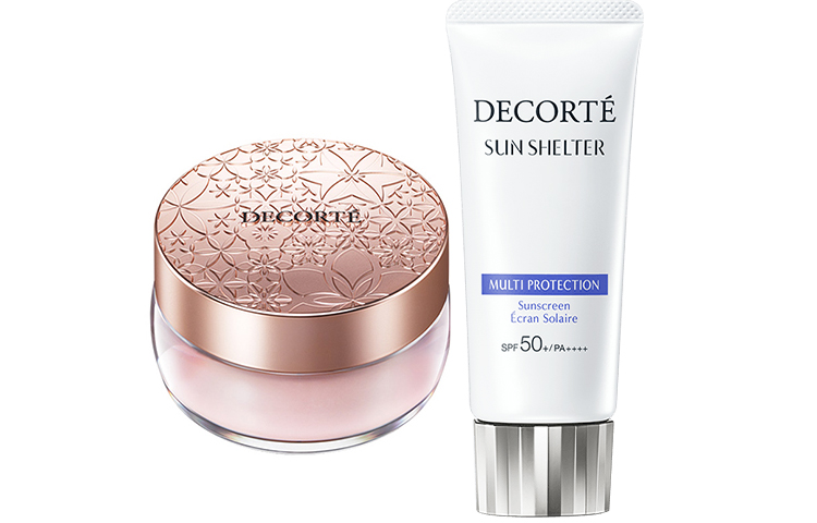 DECORTE Daike Heartfelt Radiance Silk Soft Pink Set Xinyue Rongguang Silk Soft Honey Powder 20g+Multi Sun Protection 60g — фото 2