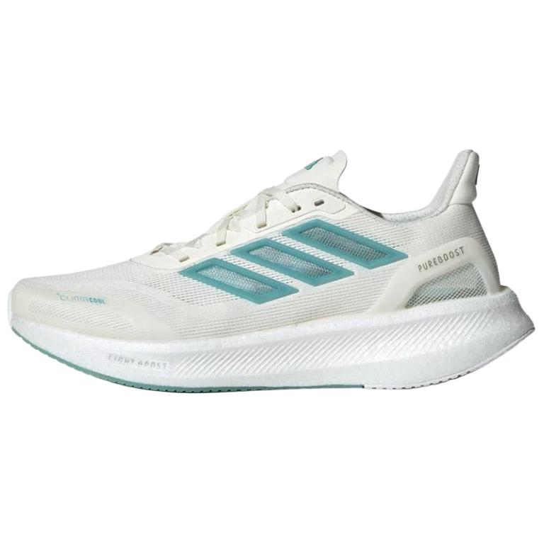 

Adidas Кроссовки для бега Pureboost Low Top Casual, мужские, белые, зеленые