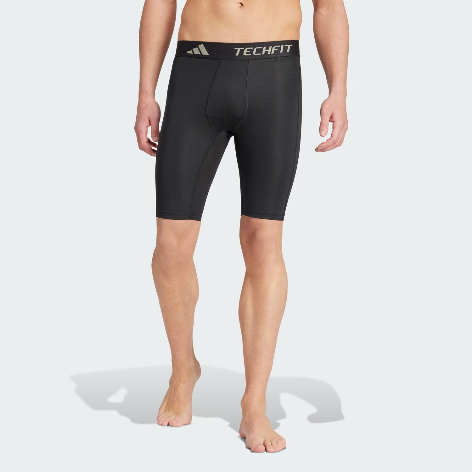 

Компрессионные шорты для тренировок TECHFIT Adidas, цвет Black