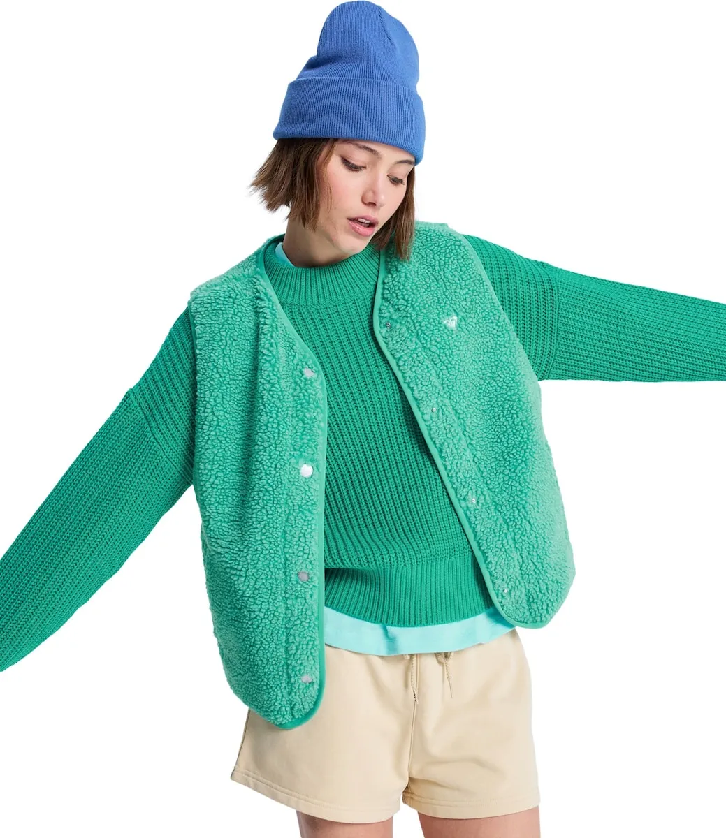 

Женский шерстяной жилет Iconic Town Roxy, зеленый