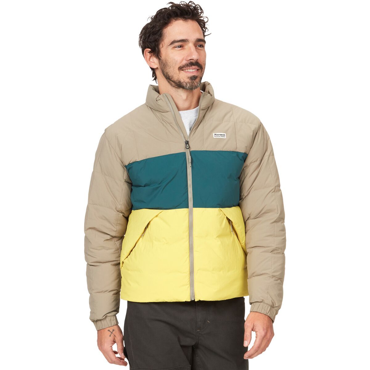 

Арес пуховая куртка Marmot, мультиколор
