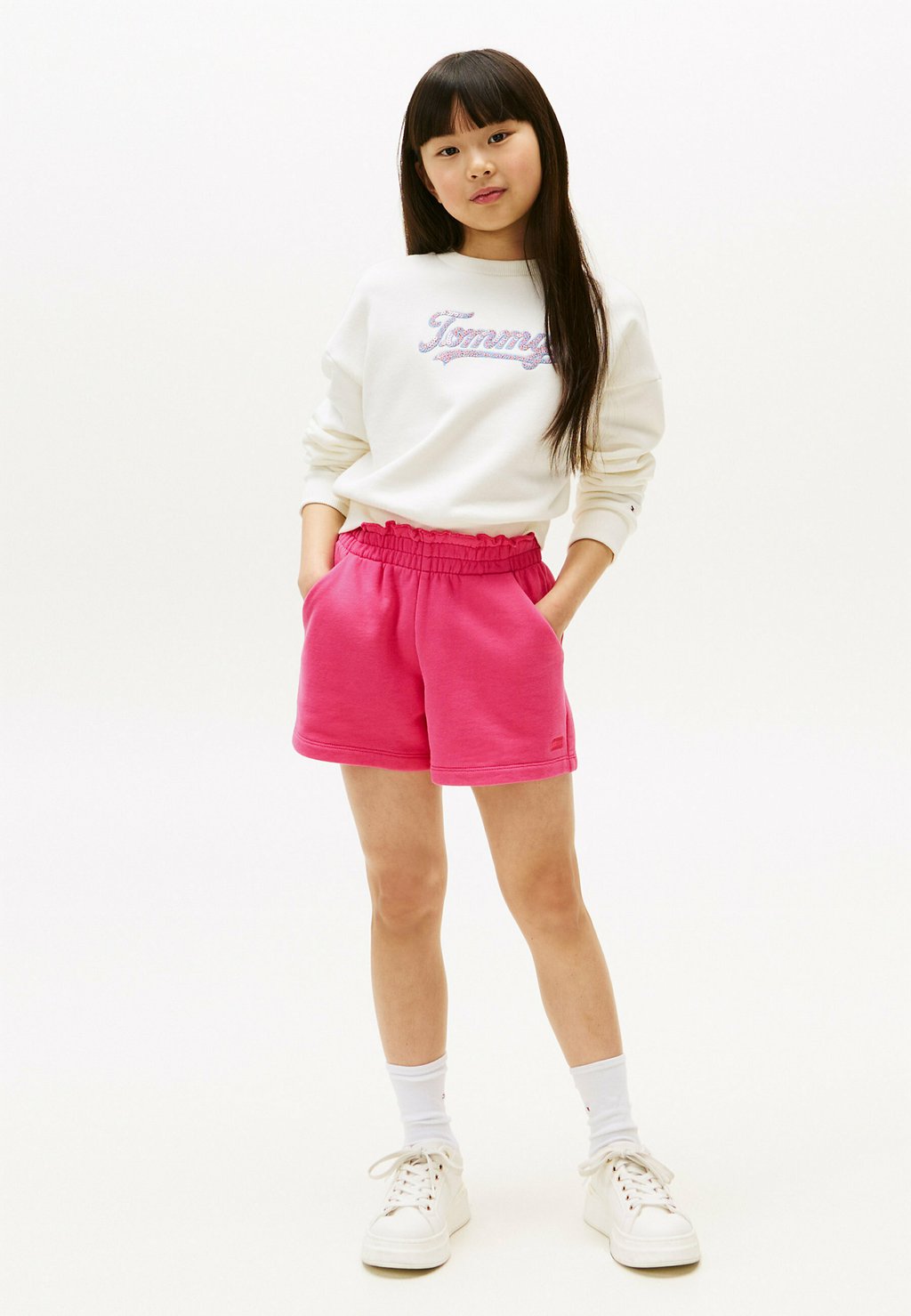 

Шорты Pantaloni sportivi Tommy Hilfiger, фуксия
