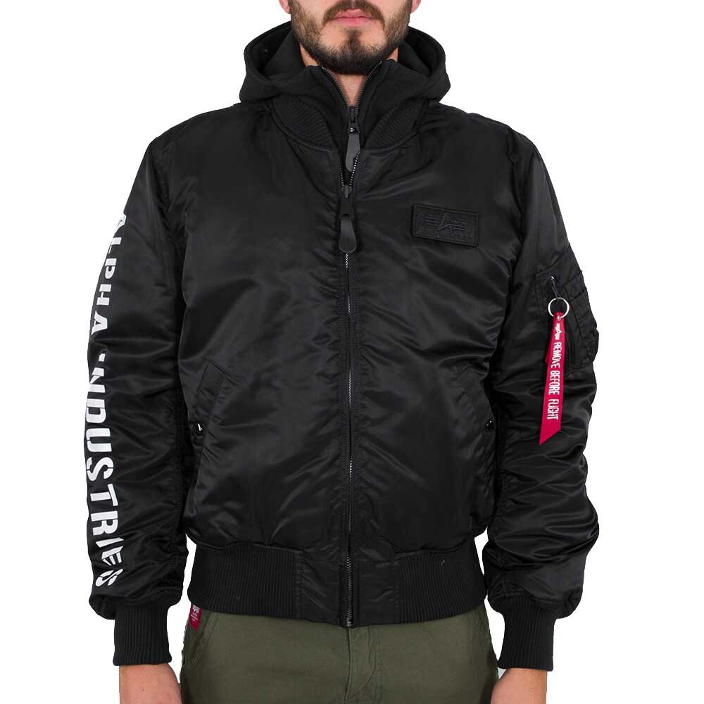 

Куртка Alpha Industries MA-1 D-Tec SE, черный