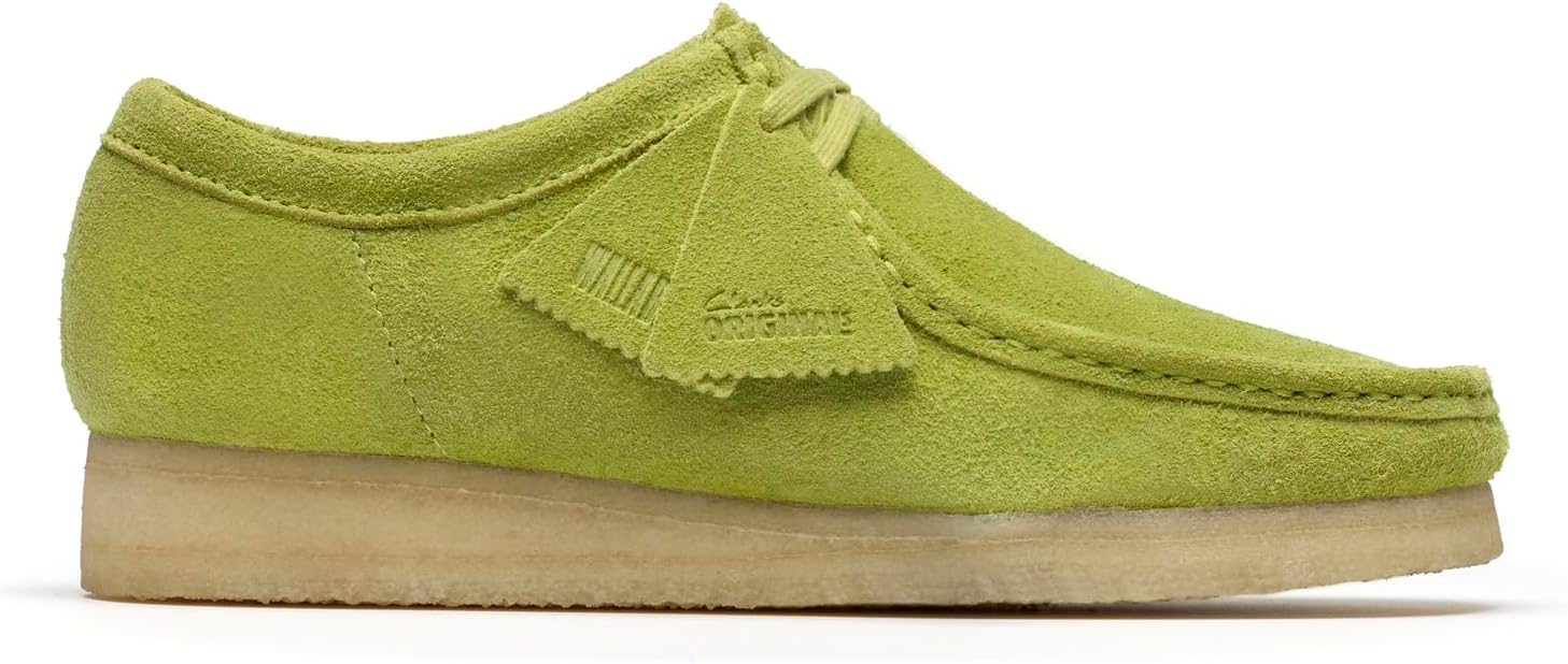 Мужские ботинки Clarks Original Wallabee 26183757, Lime Suede — фото 2