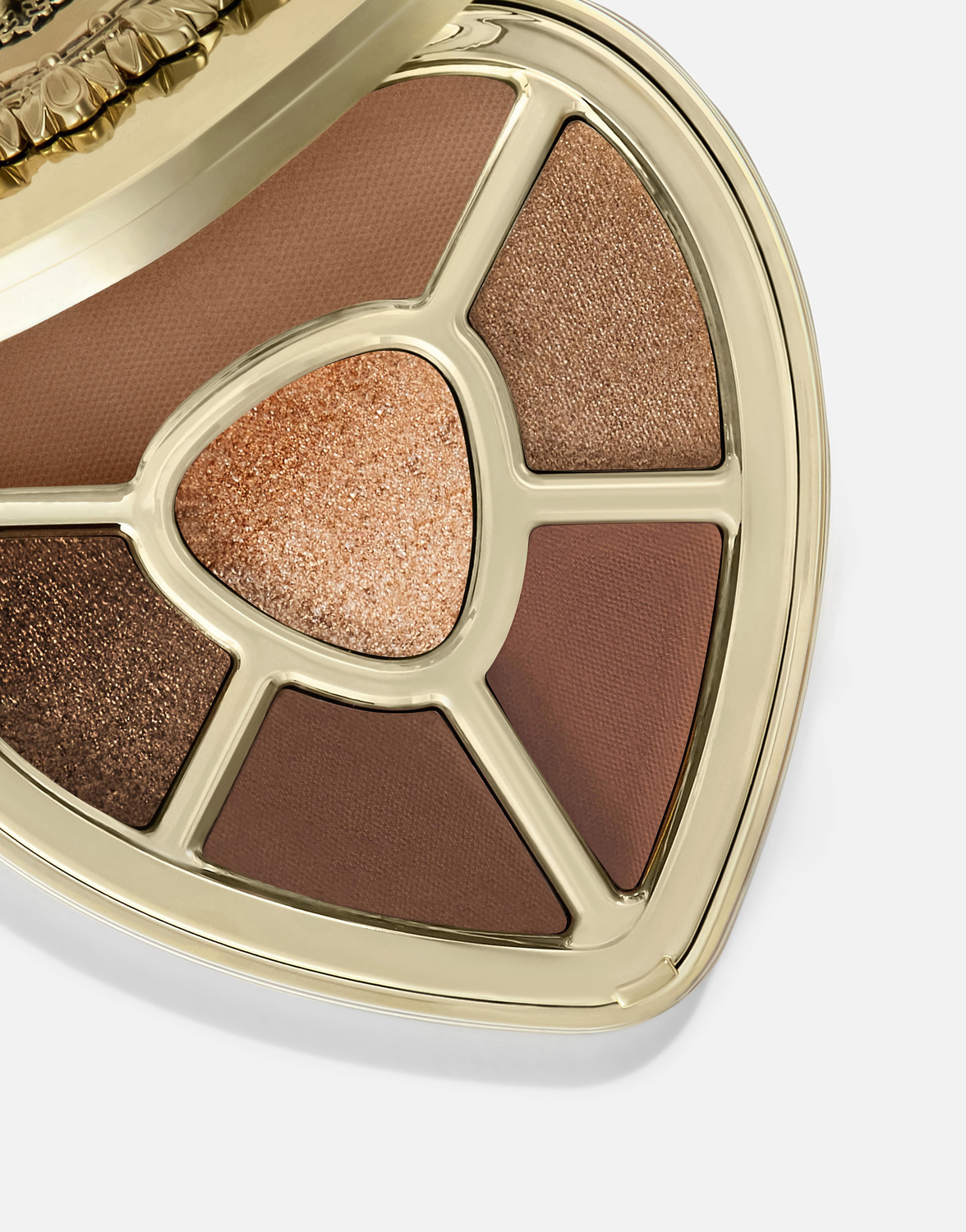 Ever icon eye palette Dolce & Gabbana, 01 янтарная венера - иконические коричневые — фото 4
