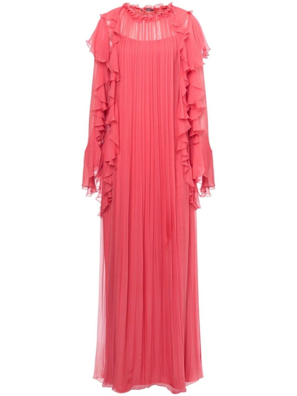 

Alberta Ferretti плиссированное платье, розовый