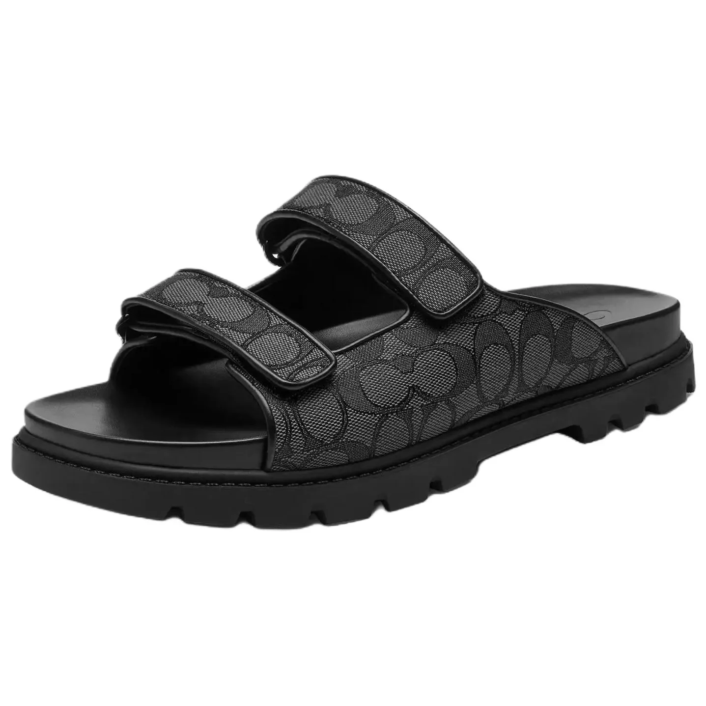 COACH Слайды Slide Slippers мужские Black — фото 4