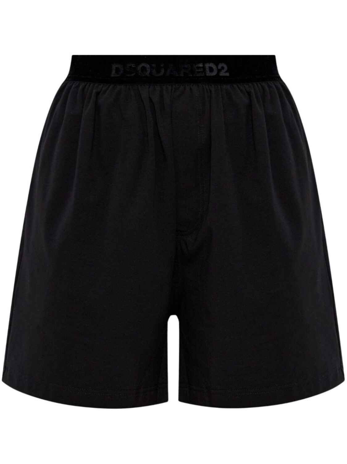 

Dsquared2 dSQUARED2 хлопковые шорты с эластичной талией, черный