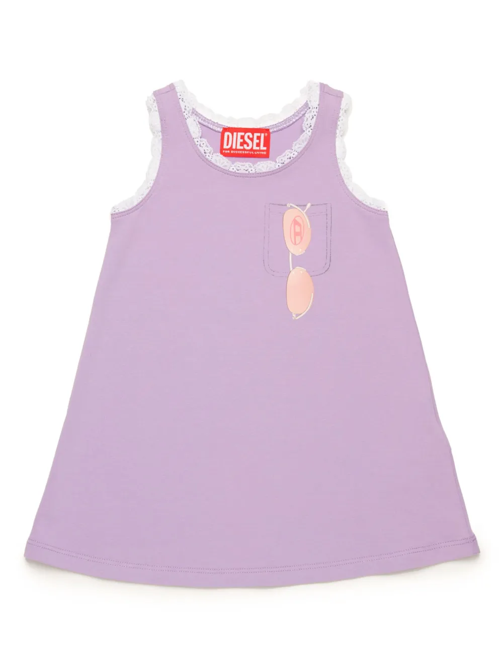

Платье Dlaceb Diesel Kids, фиолетовый