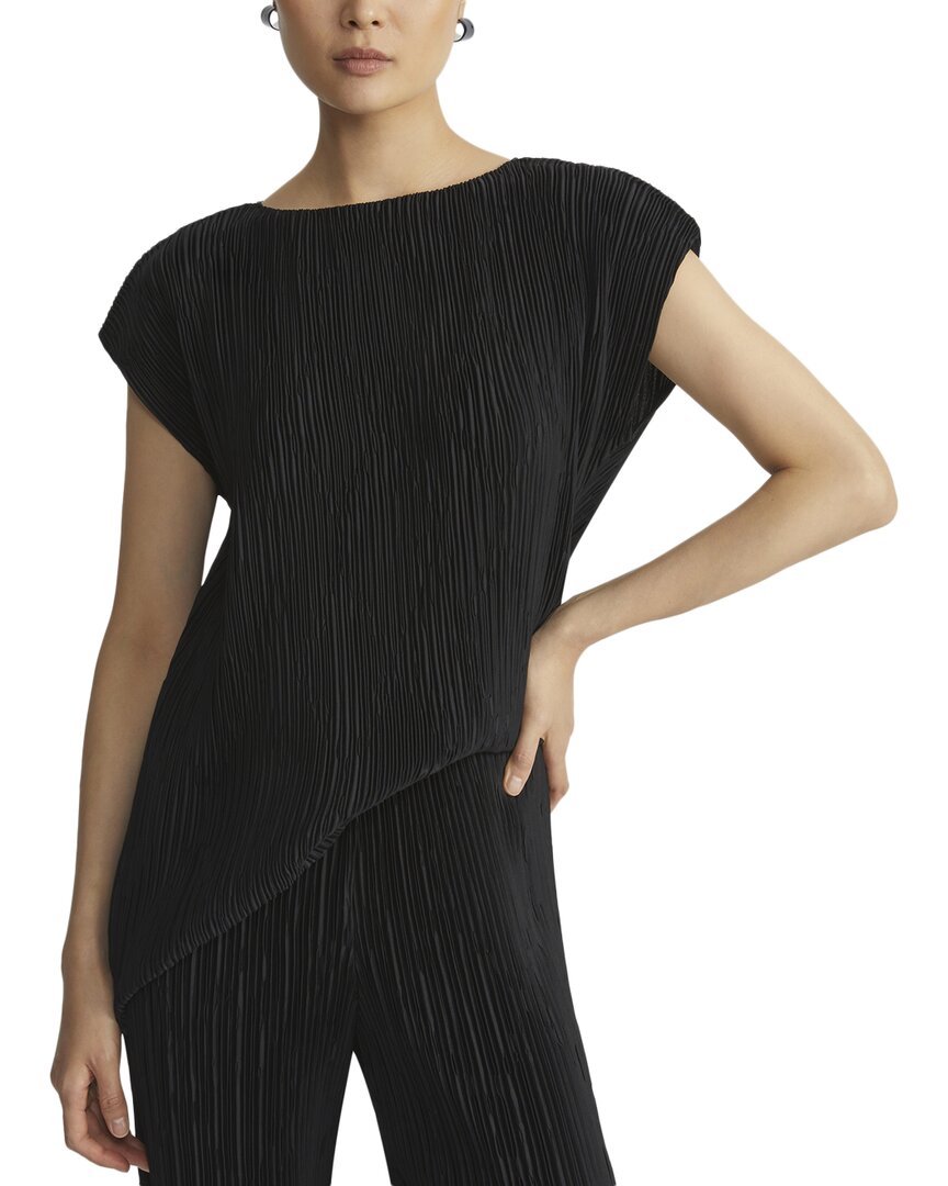 

Lafayette 148 New York Petite Dolman Блузка, черный