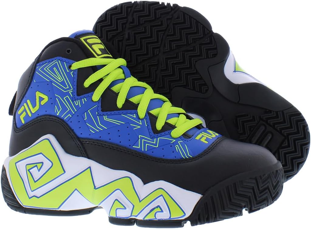 Кроссовки Fila Unisex-Child Kid's Fila Mb, черный/синий — фото 2