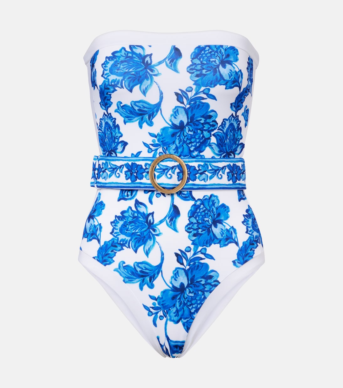 

Купальник Whitney с поясом и принтом Alexandra Miro, Blue Floral