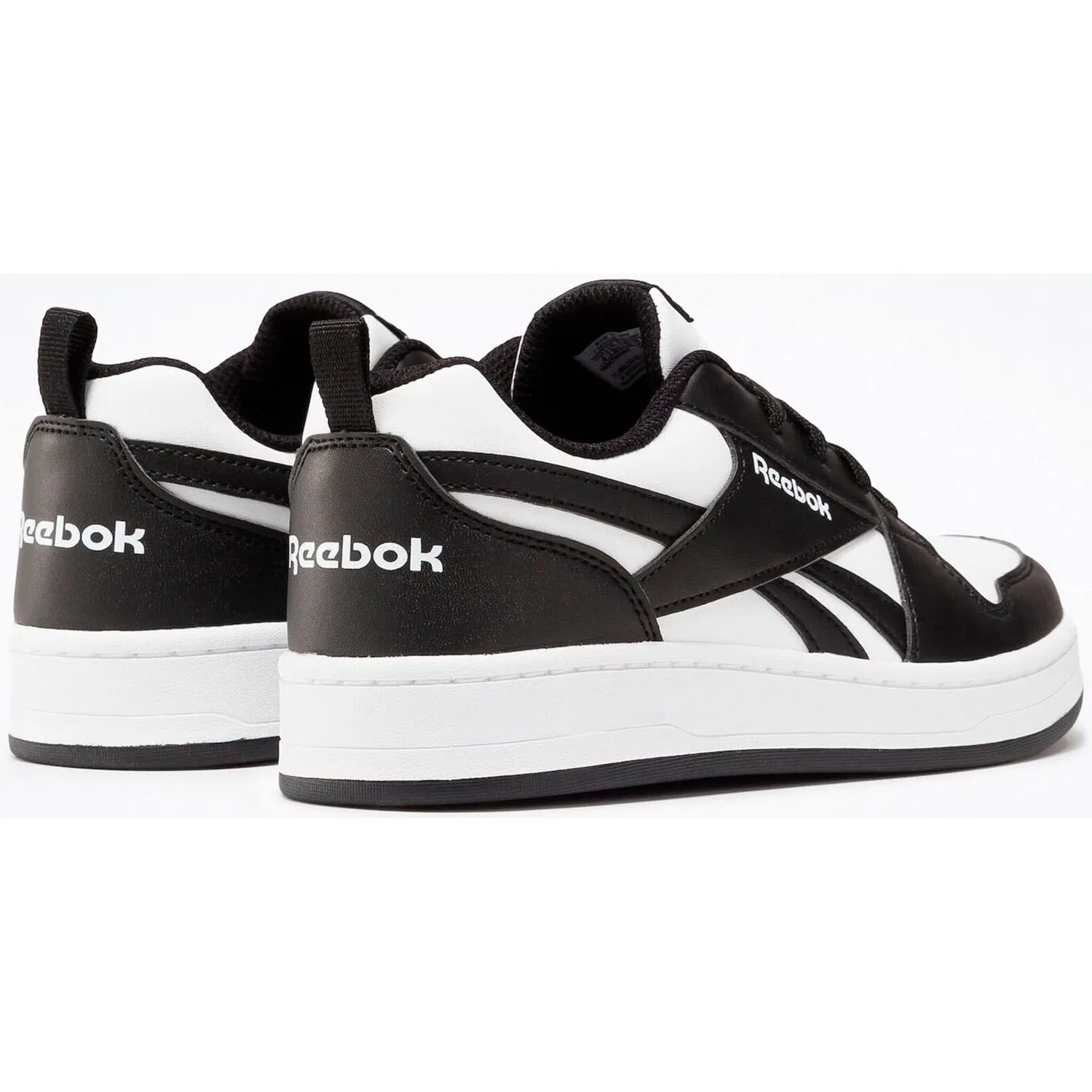 Детские кроссовки на шнуровке ROYAL PRIME 2.0 Reebok Classic, White/Black — фото 4