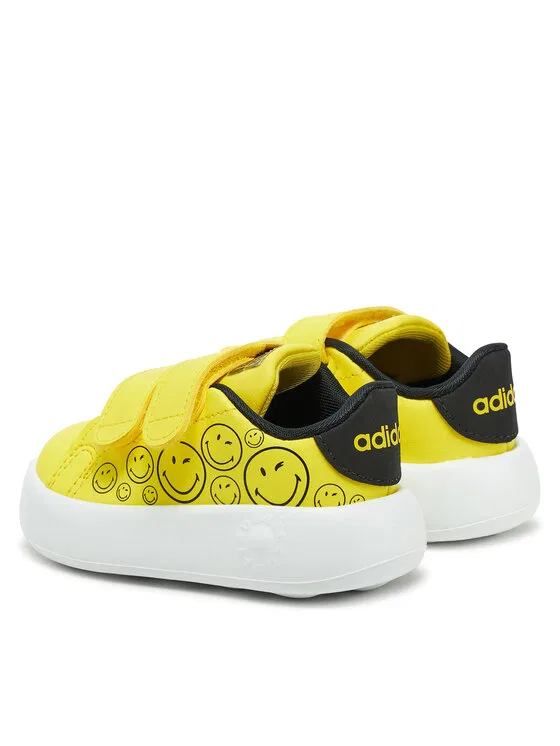 Кроссовки Smiley Advantage Adidas, желтый — фото 3