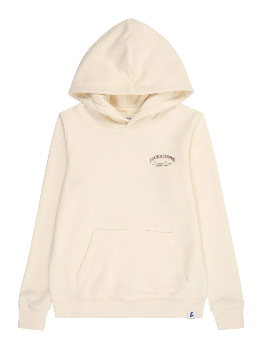 Детская толстовка 'JJEBrandes' из шерсти белого цвета Jack & Jones Junior