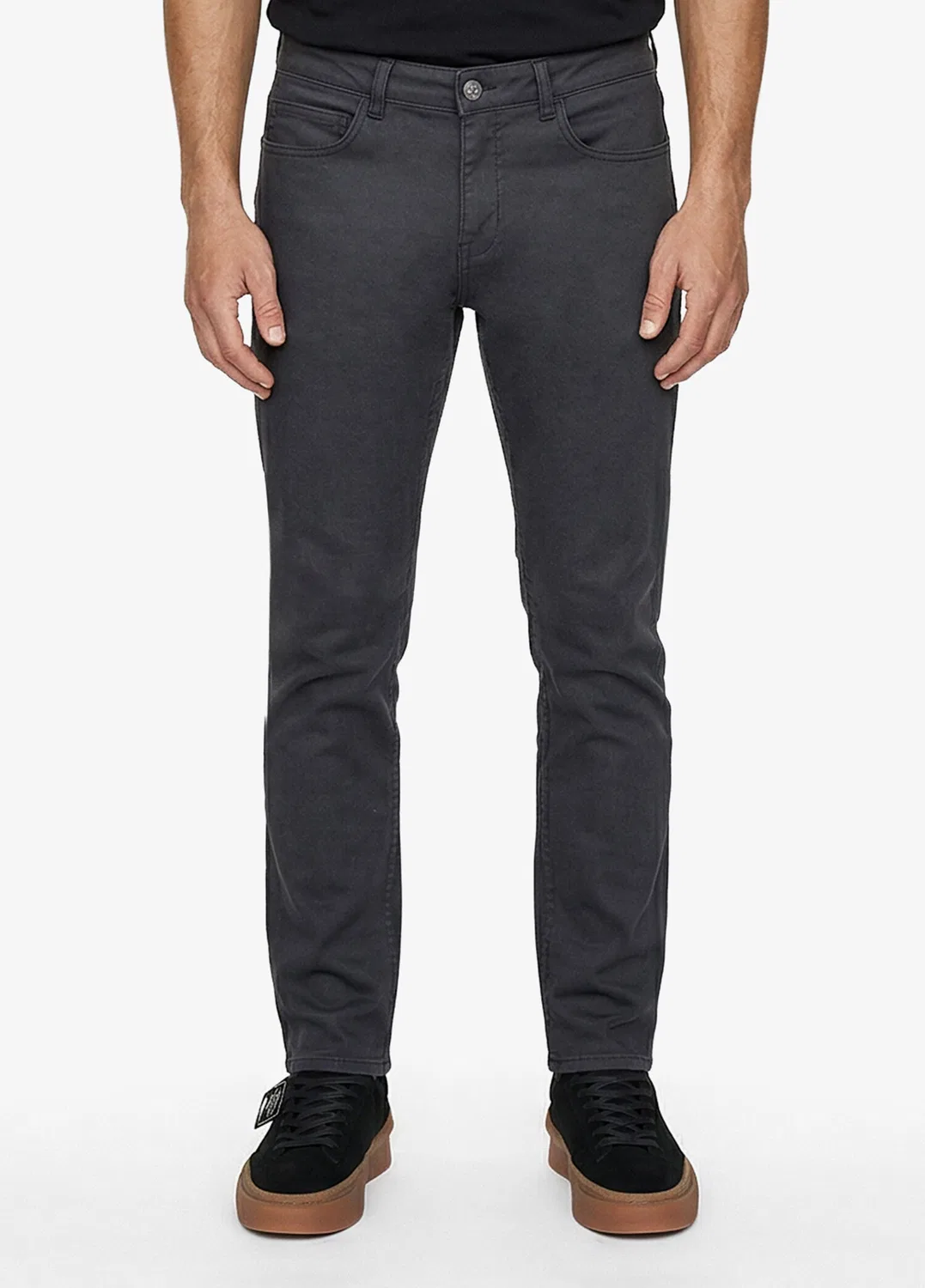 Брюки Slim Fit Lacoste, серый — фото 3