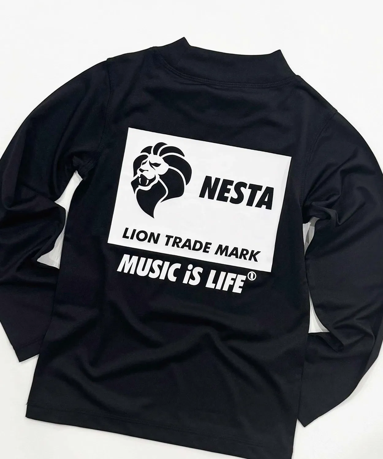 Детский рашгард с длинным рукавомNESTA BRAND, Black