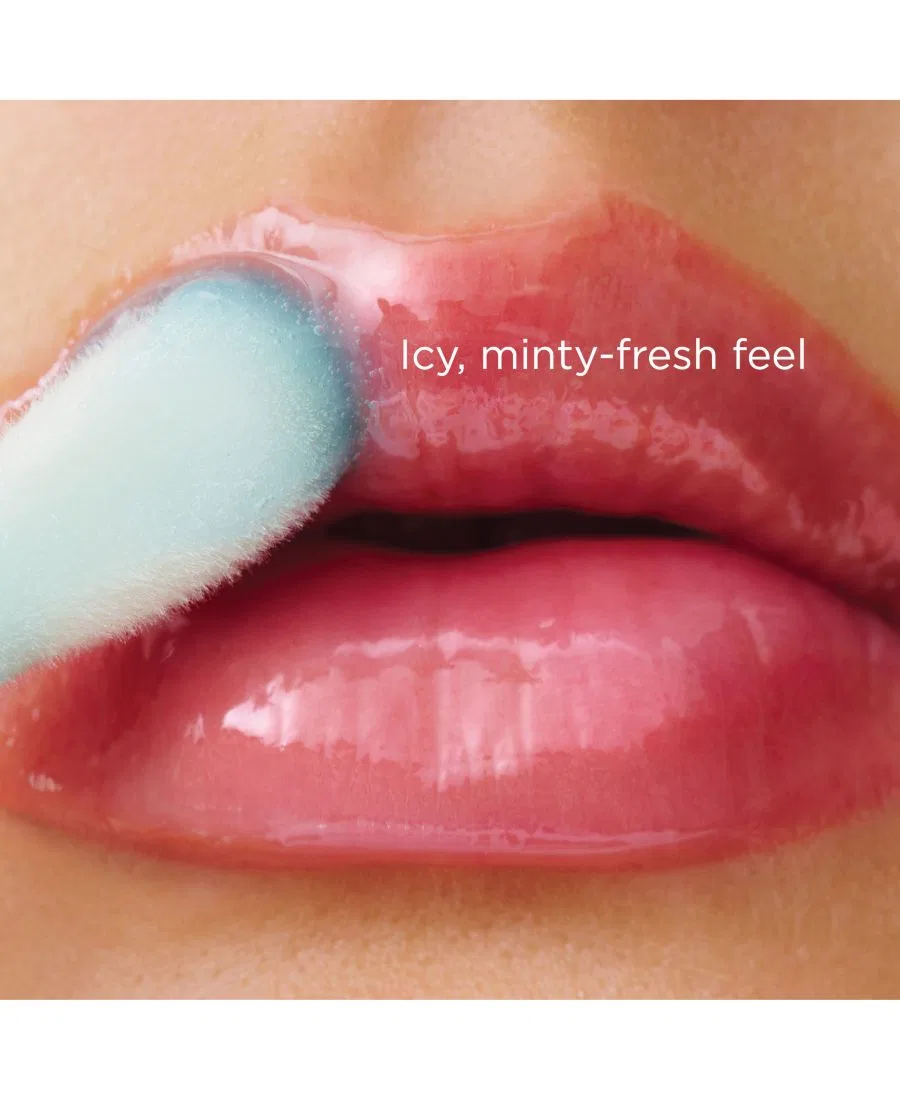 Масло для губ с эффектом холода Cryo-Plumping Clarins, 00 Cryo Mint — фото 4