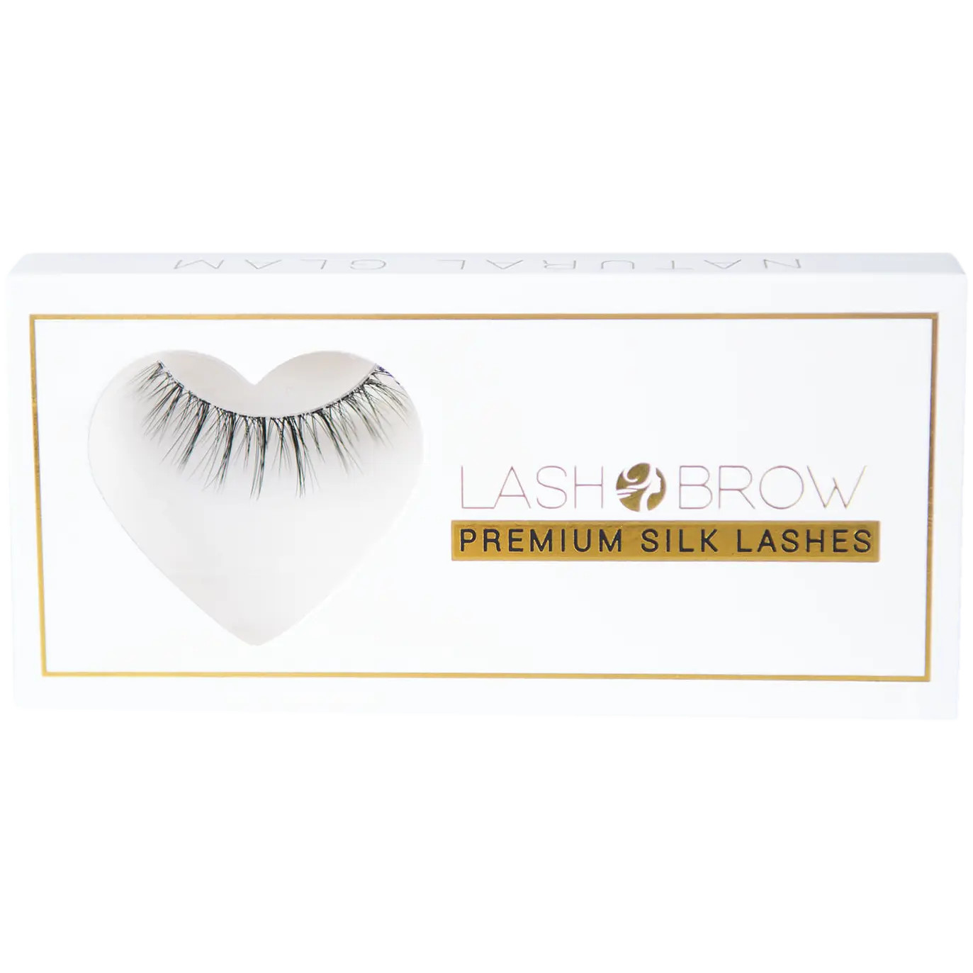 

Lash Brow Premium Natural Glam накладные ресницы, 1 упаковка