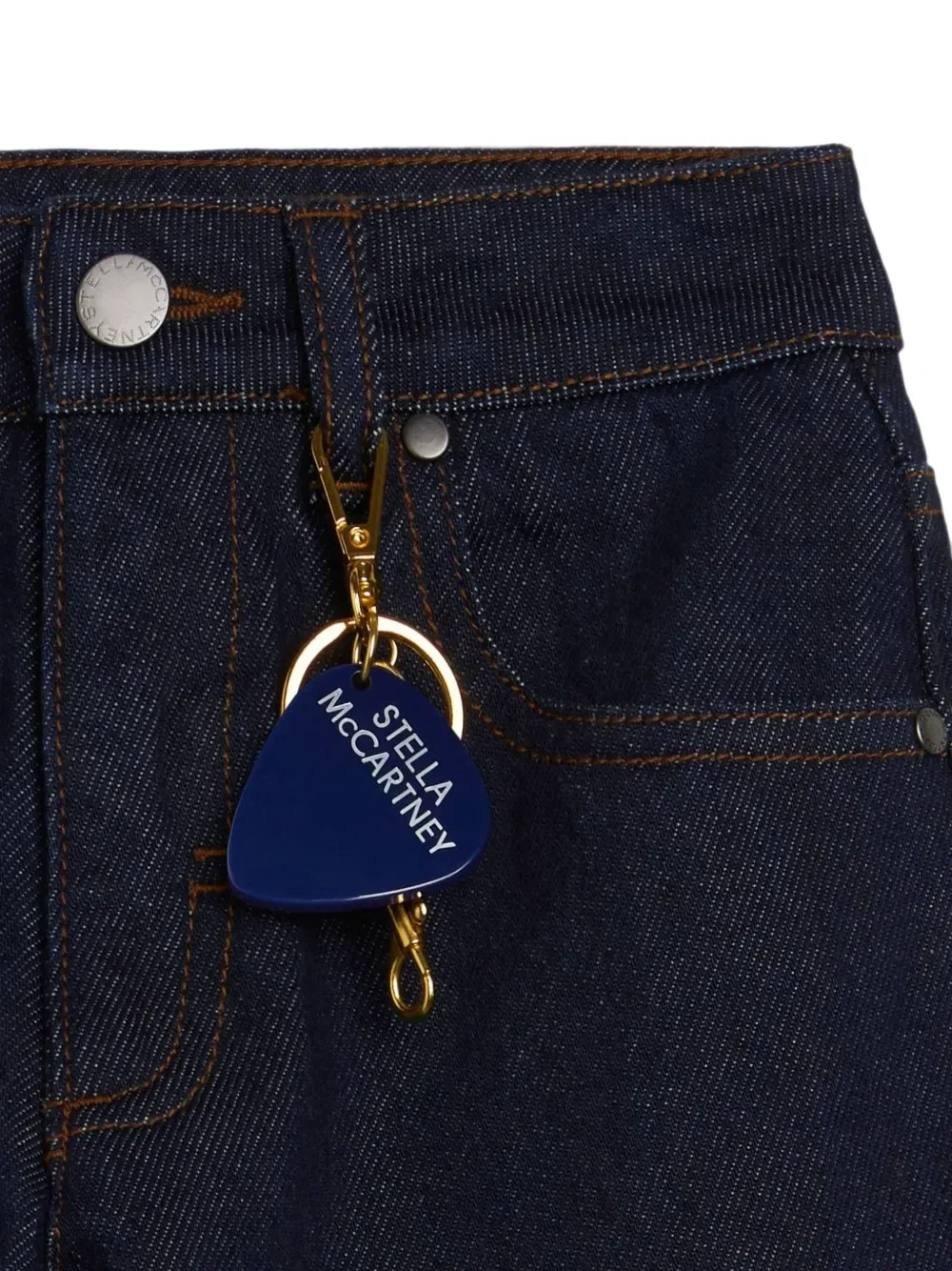 Джинсы Keychain Stella McCartney Kids, синий — фото 2