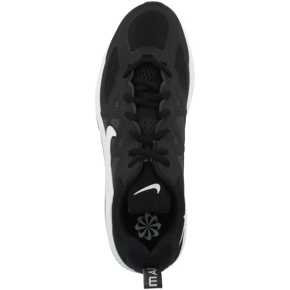 Детские низкие кроссовки с амортизацией Air Max Genome Nike, Schwarz — фото 2