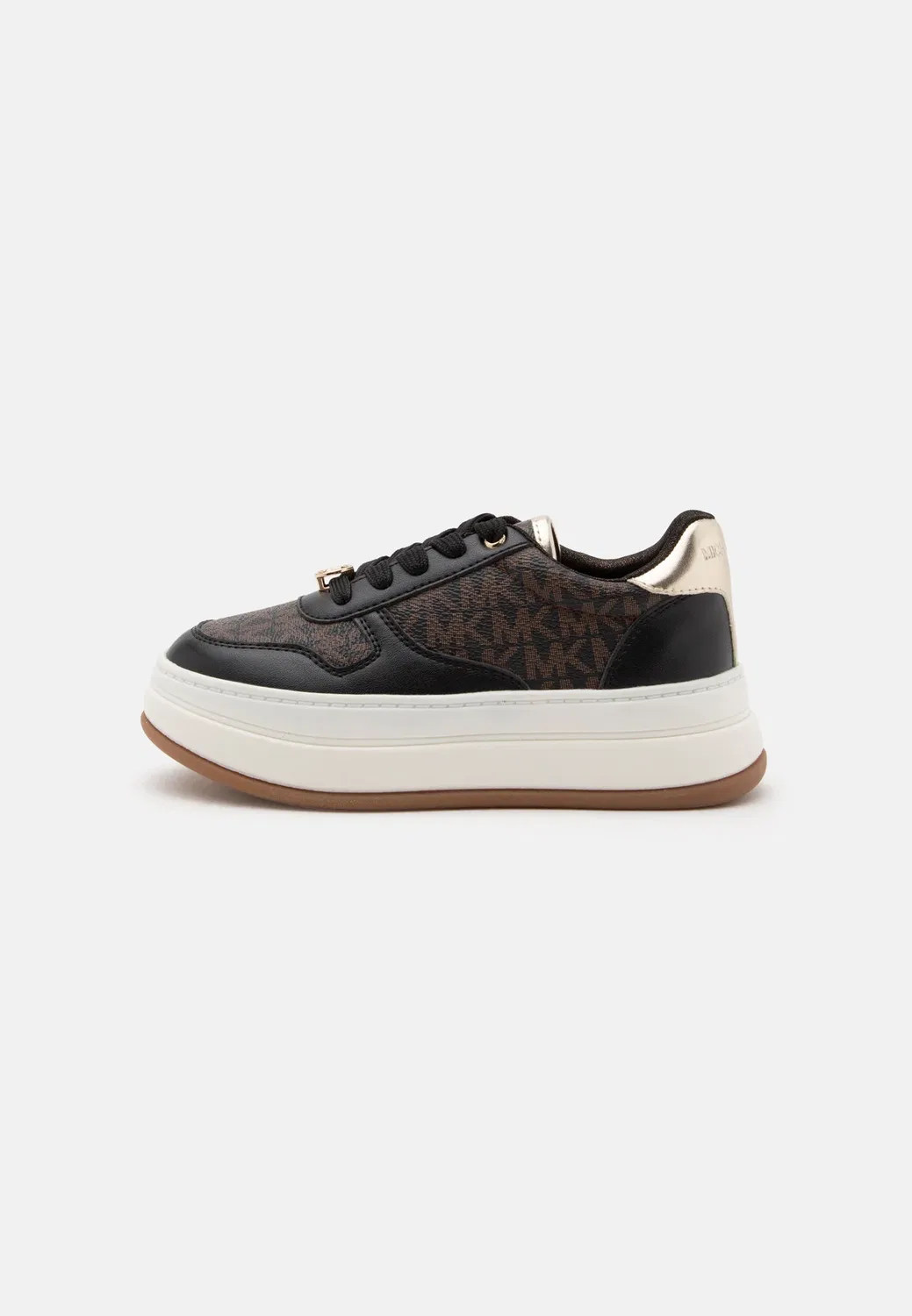 Hayes phoebe kids teens - trainers Michael Kors Kids, Brown Monogram/Black