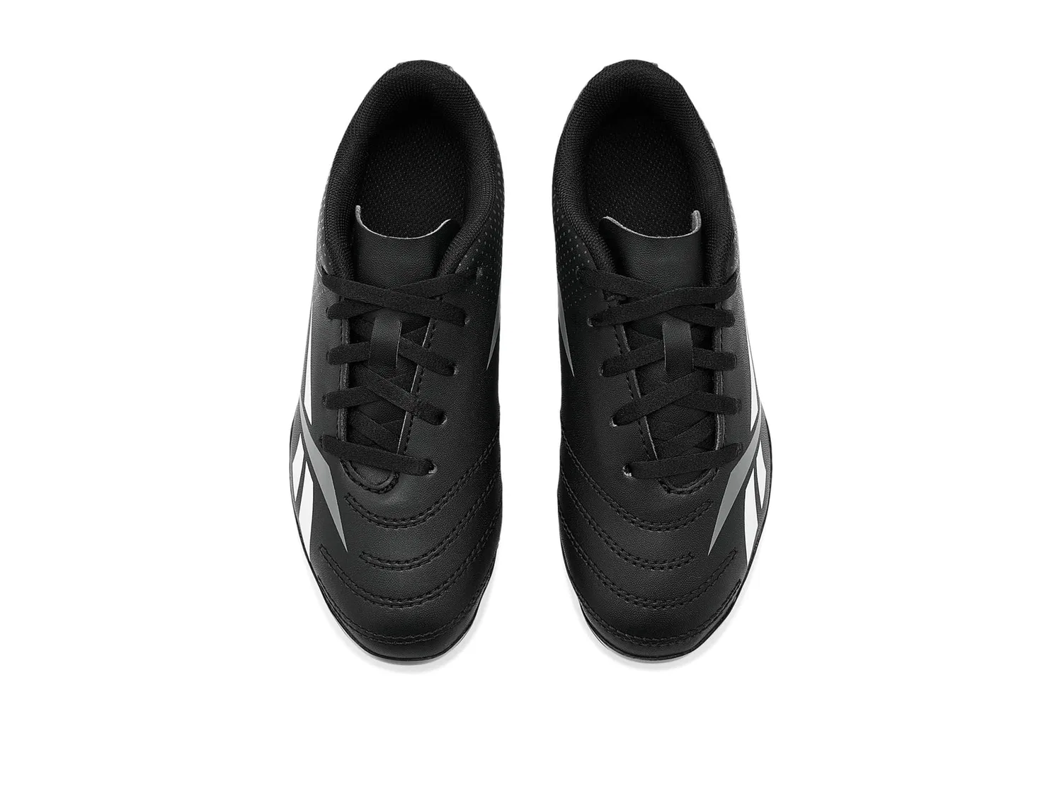 Бутсы Strike MG Soccer Cleat (для маленьких и больших детей) Reebok Kids, Black/Grey — фото 3