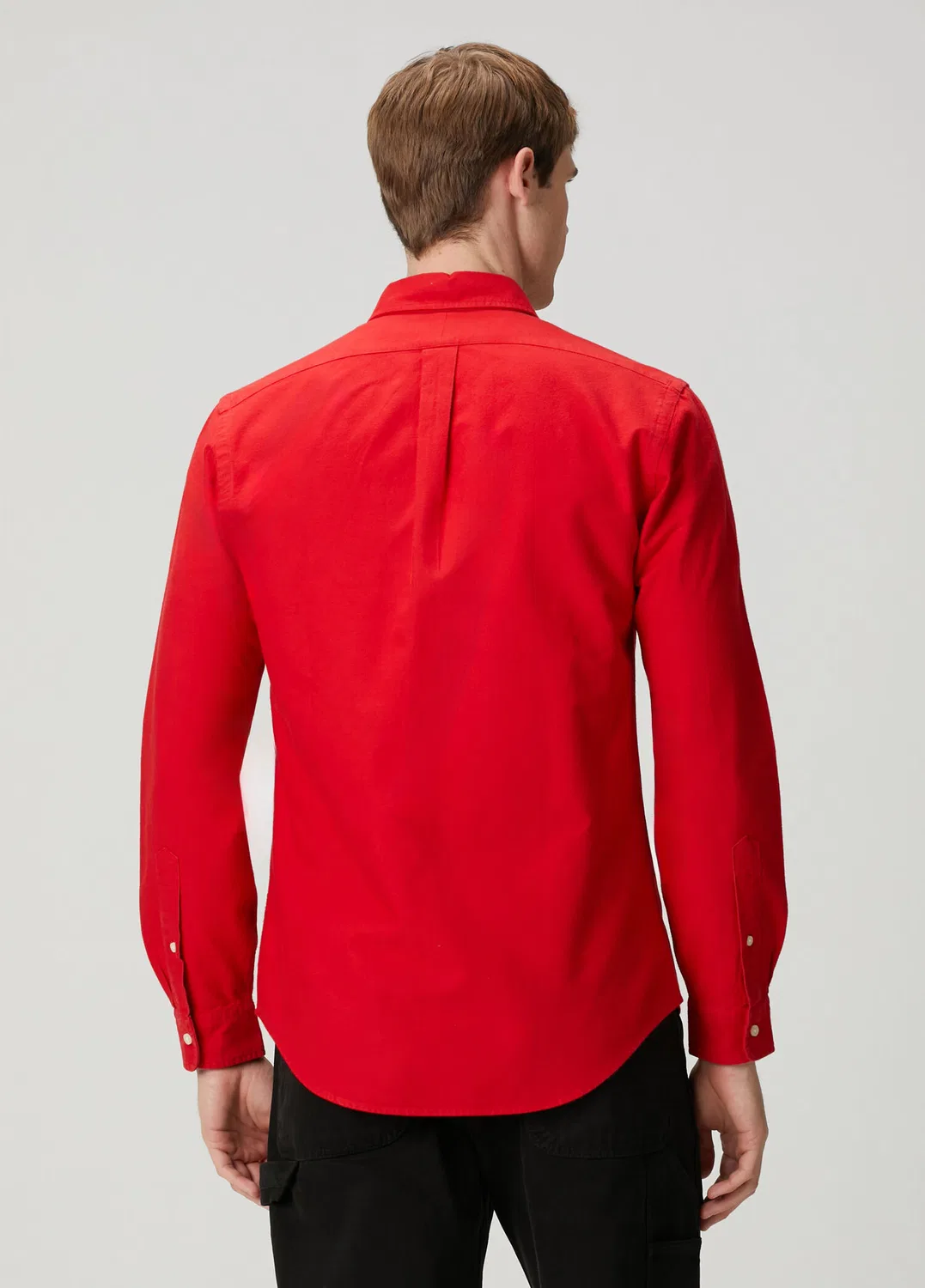 Рубашка поло Polo Ralph Lauren, red — фото 4