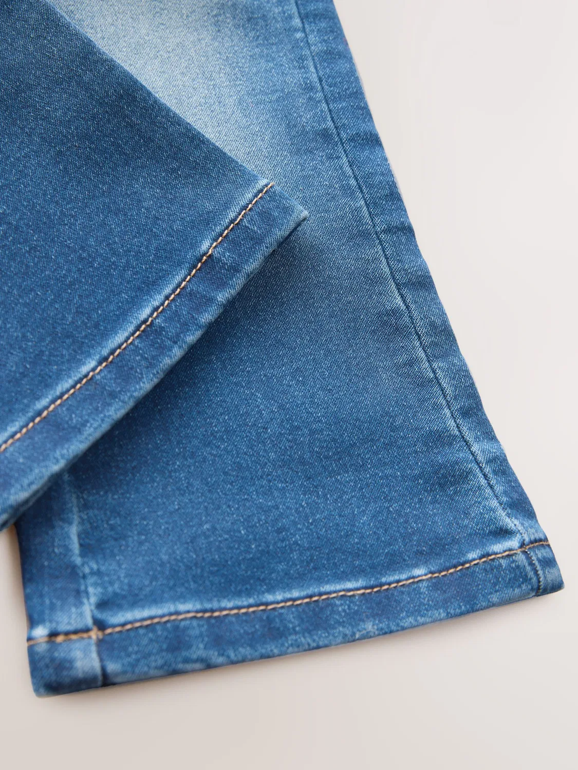 Джинсы клеш, джинсовые, Mid Blue Denim Next — фото 4