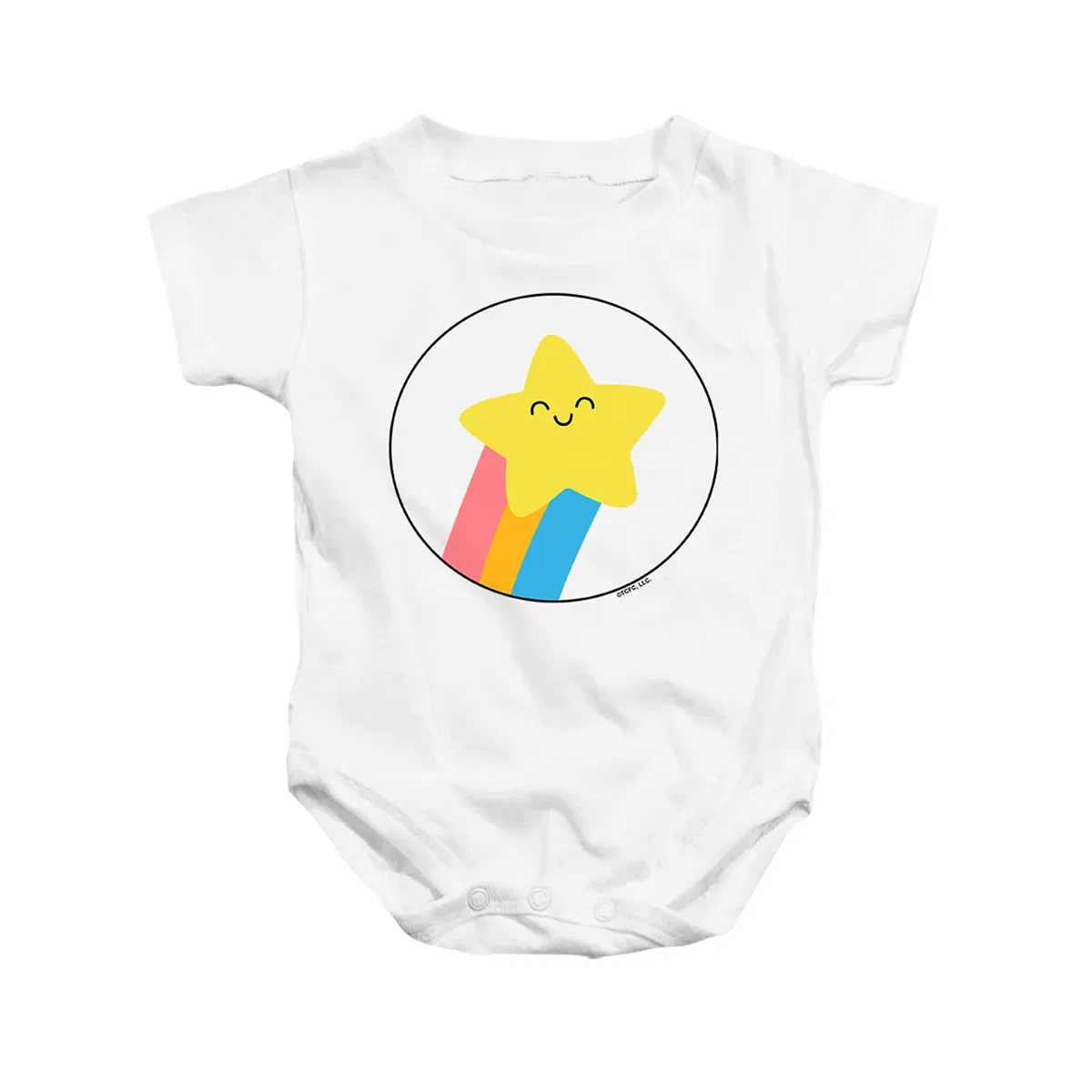 Детский боди-комбинезон с коротким рукавом Care Bears, White