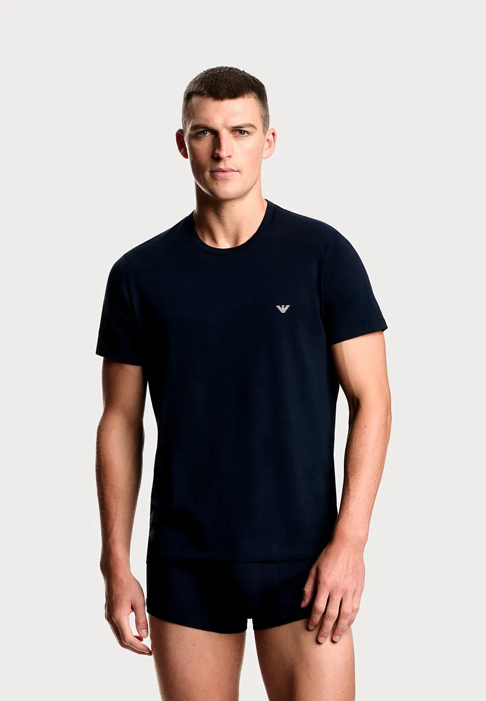 Комплект из 2 футболок с круглым вырезом Emporio Armani, Dunkelblau