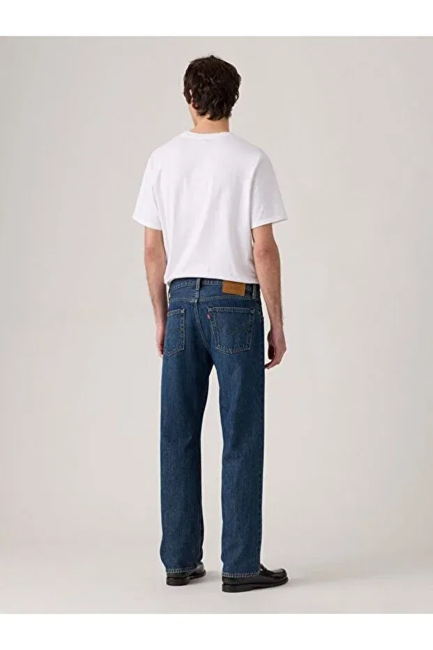 Мужские джинсы прямого кроя Regular Fit 555 Relaxed Straight Levi'S, Dark Indigo - Worn In — фото 3