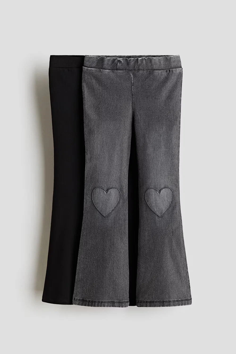 Набор из 2 джеггинсов H&M, Schwarz/Denimgrau