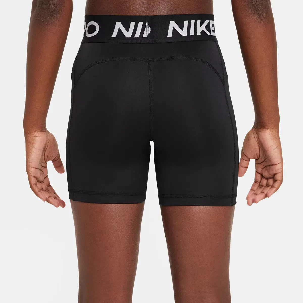 Детские шорты для девочек с технологией Dri-FIT Nike, Negro — фото 2