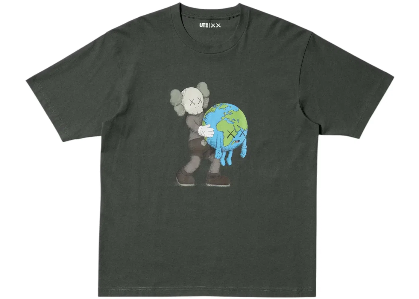 Мужская футболка с графическим принтом KAWS UNIVERSE UT Uniqlo