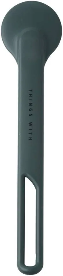 Щетка для тела с длинной ручкой WYRKYP, Зеленая, 36x8 см