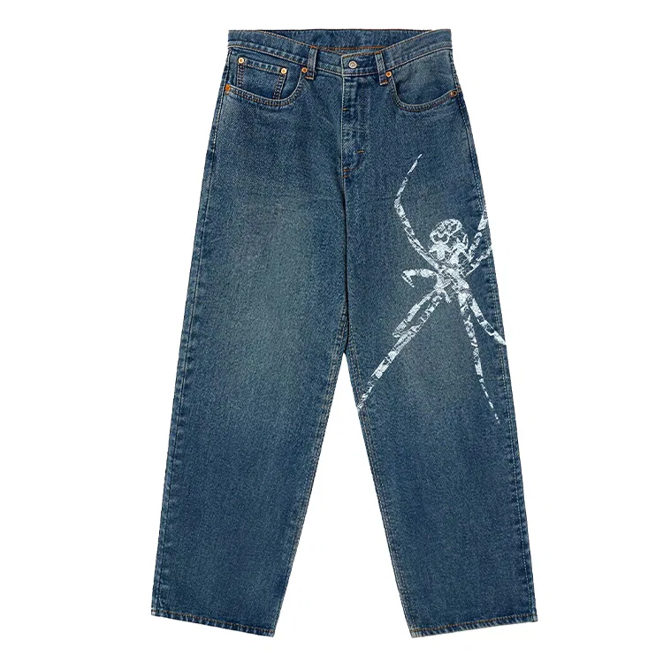 Детские джинсы с широкими штанинами Blue Levis