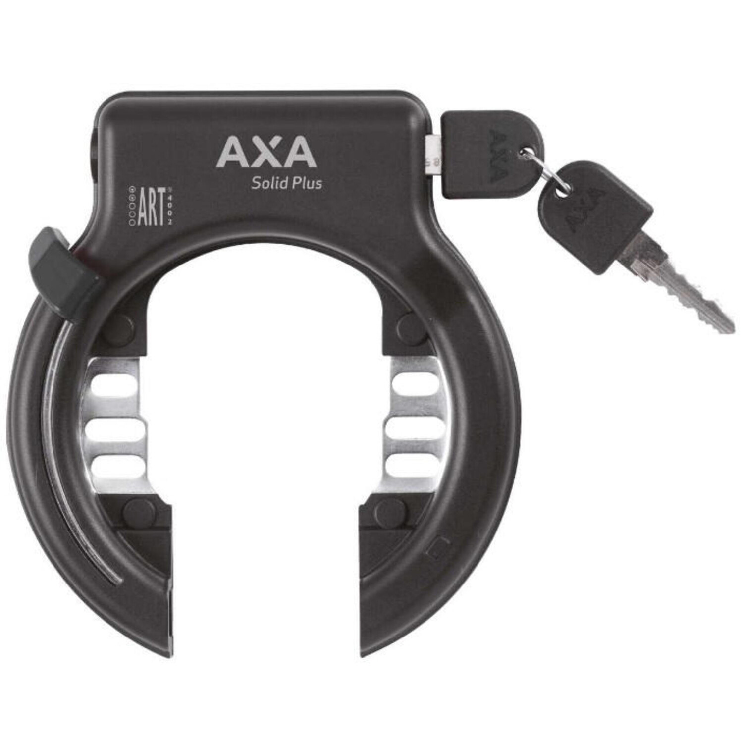 

Защита рамы от кражи + насадка Axa Solid Plus 58мм, черный / желтый / черный
