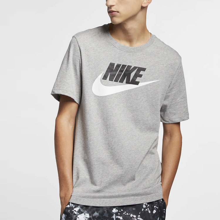 Футболка Nike Sportswear, серый — фото 4