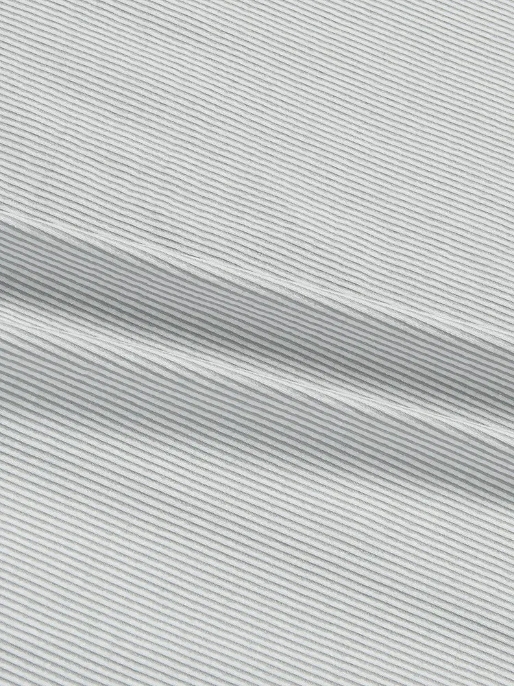Футболка поло с длинным рукавом LACOSTE, Silver — фото 4