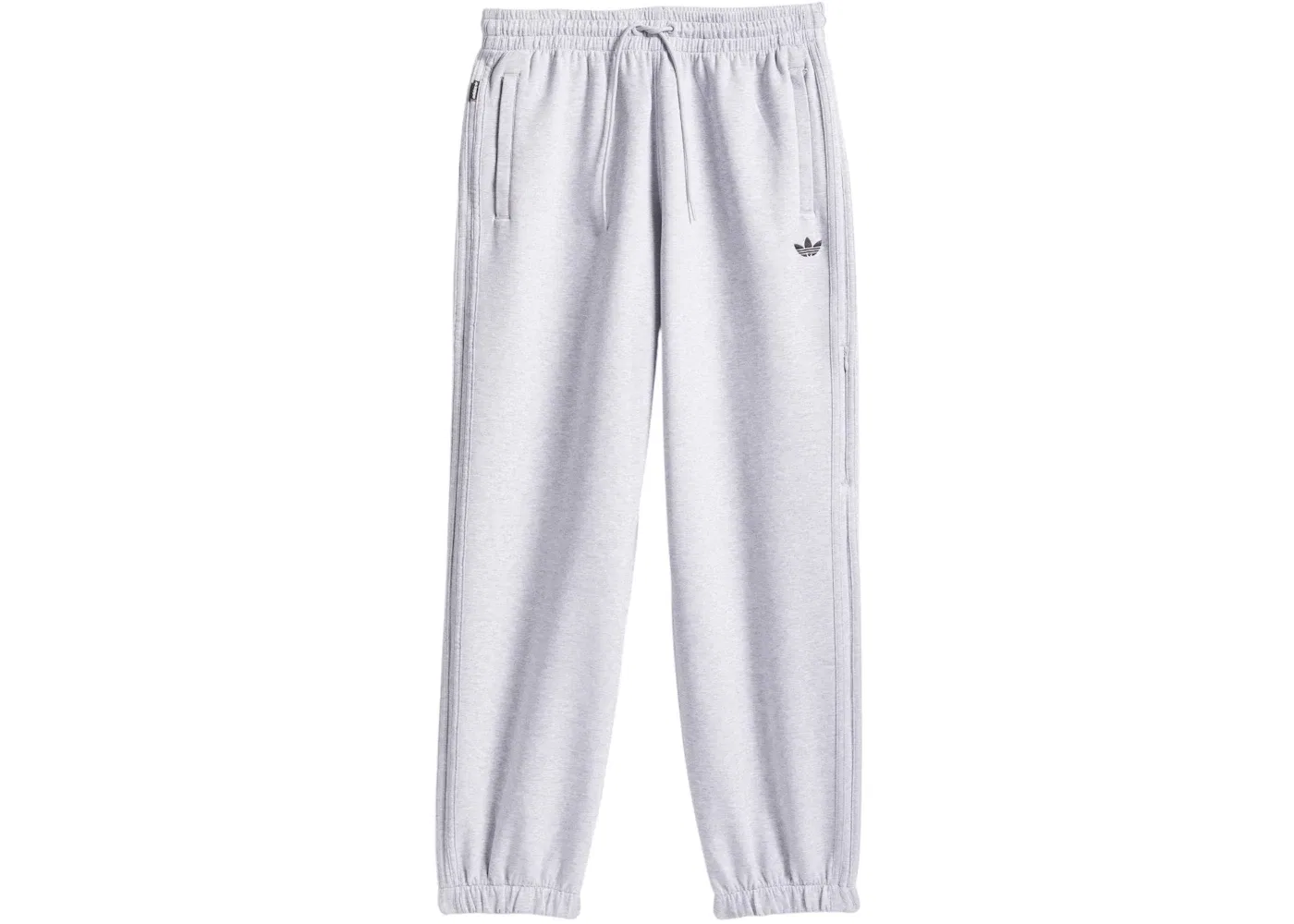 Мужские спортивные брюки из флиса с технологией Aeroready Pant Adidas, Light Grey Heather Black