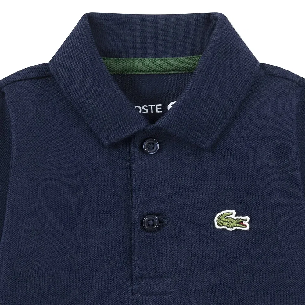 Боди с длинным рукавом Lacoste Kids 547338, синий — фото 3