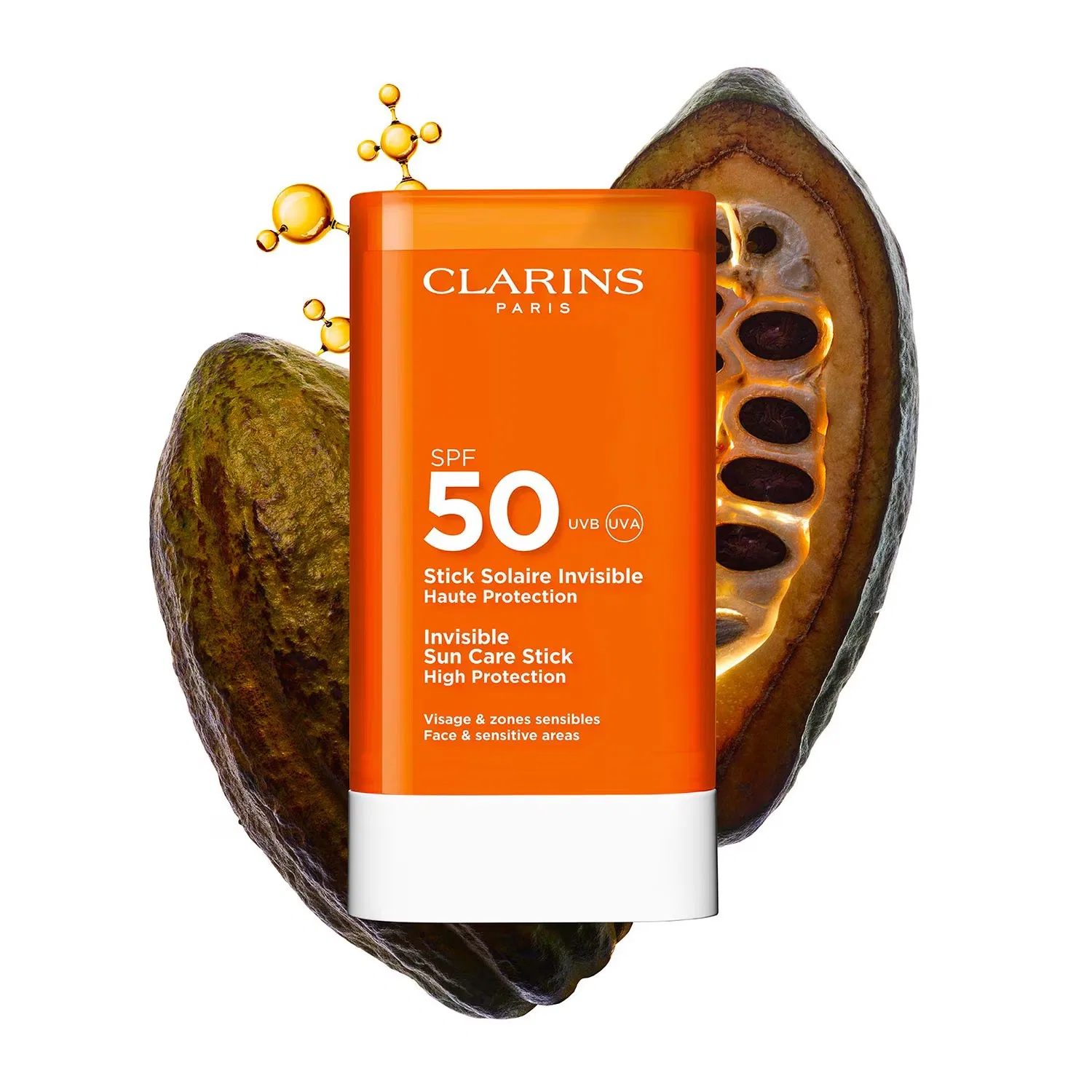 Солнцезащитный стик для лица SPF 50 с антиоксидантным комплексом CLARINS — фото 3